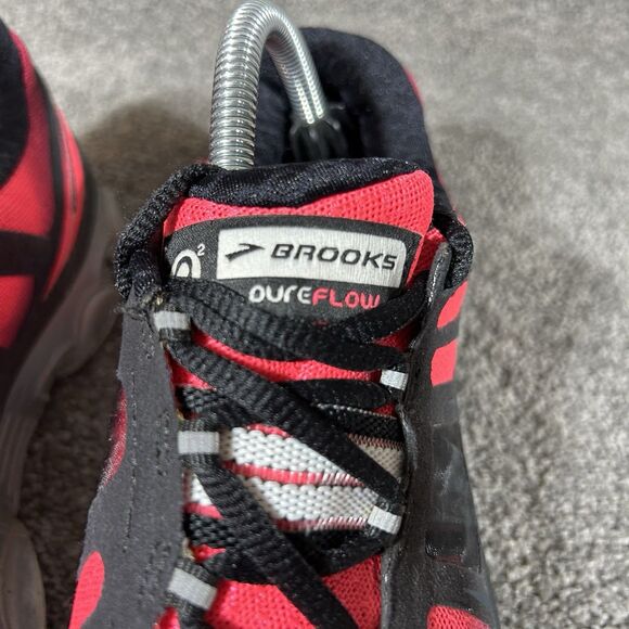 Brooks Pure Flow 2 1201311B613 Pink Black Athletic Running Shoes Women’s Sz 10 - Picture 5 of 14